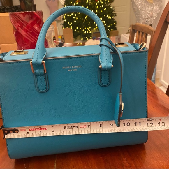 Henri Bendel West 57th Turnlock Satchel - Picture 9 of 11